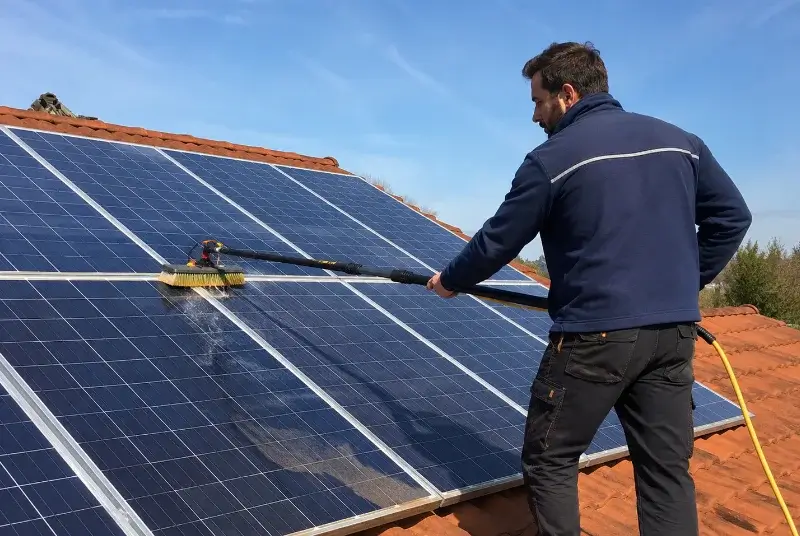Nettoyage et entretien de panneaux solaires à Vaulx-Milieu