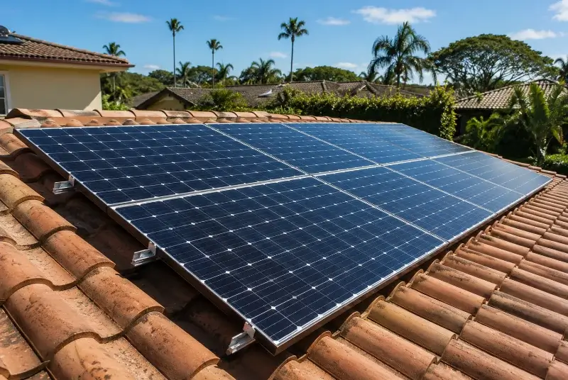 Installation de panneaux solaires à Vaulx-Milieu